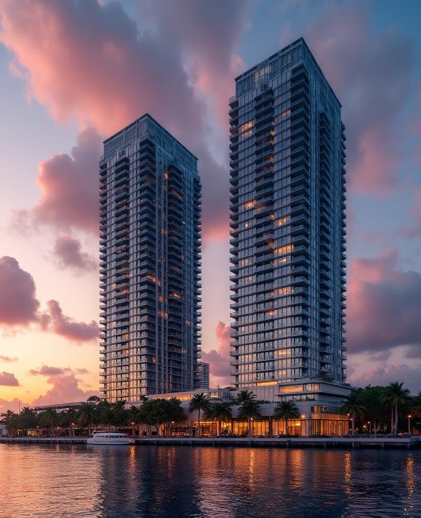 Skyline de Brickell, Miami — inversión inmobiliaria premium
